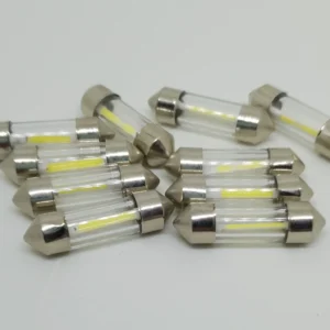 10 x LED Soffitte Festoon PKW Lampen Kaltweiss 12V 32mm ledtek.at
