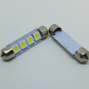 2 Pack LED Soffitte Festoon PKW Lampen Kaltweiss 12V 42mm ledtek.at