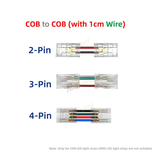 COB Strip zu COB Strip (1cm)