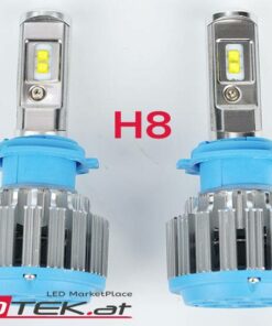 2 x LED H8 KIT Scheinwerfer Nebelscheinwerfer PKW Lampen Kaltweiss 80W