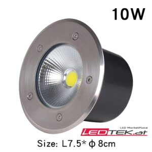 LED Bodenleuchte Bodenstrahler Warmweiss Kaltweiss 5W 10W