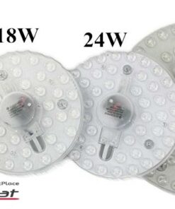 LED Ersatz Modul Deckenleuchte mit Magnethalter 12W-18w-24W-36W AC220V Kaltweiss Warmweiss Naturweiss