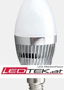 9W E14-LED-Lampe Kerze Warmweiss Dimmbar