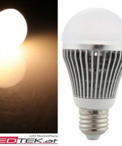 7W E27-LED-Lampe Warmweiss