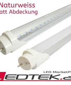LED Röhre T8 1500mm 20W Naturweiss Matt Abdeckung